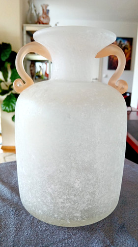 Schwere glas vase murano - vase, -murano