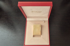 Dupont Feuerzeug, Goldfarben Linie2