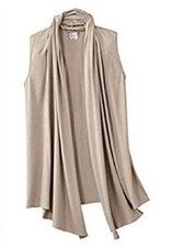 Lässige Weste aus dem Hause Heine in Beige Gr. 46 NEU