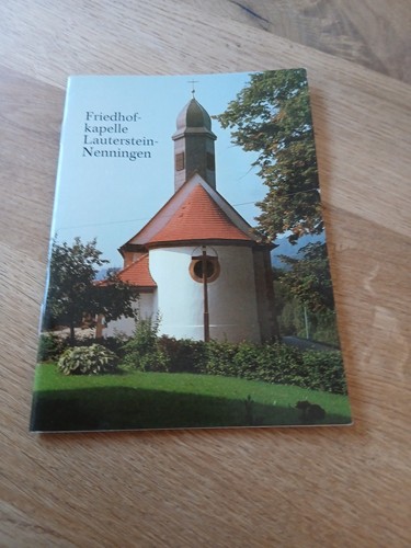 Bröschüre friedhofskapelle - bröschüre,