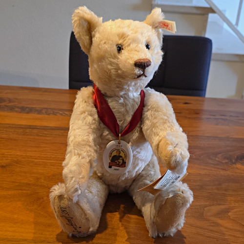 Steiff teddybär weiß - steiff,