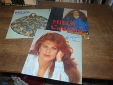 3 x MILVA LP   aus Schallplatten Sammlung
