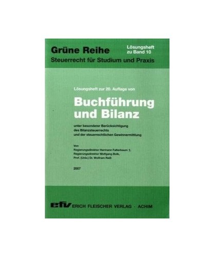 Buchführung und bilanz - und,