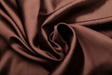 SATIN Satinstoff glänzend Kostüm Dekoration Vorhang BRAUN EUR 1,50/m %SALE%