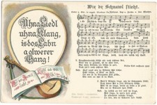 Wie schnawl stieht - wie,