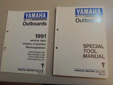 1991 DATEN Werkstatthandbuch Yamaha Außenborder 20 25 30 40 55 75 85 115 PS
