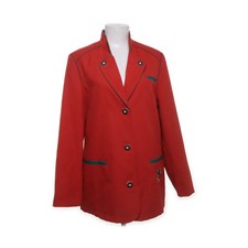 Wega Fashion, Mantel, Damen, Größe: M, Rot/Grün -iHS