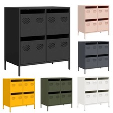 Sideboard mit 4 Schubladen Kommode Schrank Anrichte Küchenschrank Flurschrank