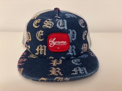 Supreme cap gradient denim - cap,