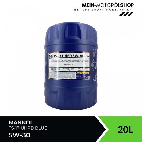 Mannol uhpd 30 blue - uhpd, 5w-30