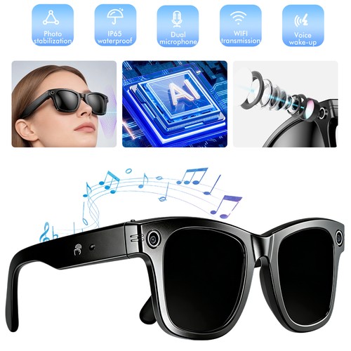 Smart brille mit kamera - mit, 8mp