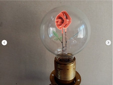 ORIGINAL Aerolux Style Neon Glow Lamp Bulb-THE FLOWERS---E27-220 V