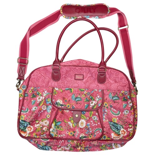 Oilily pink paisley floral - paisley,