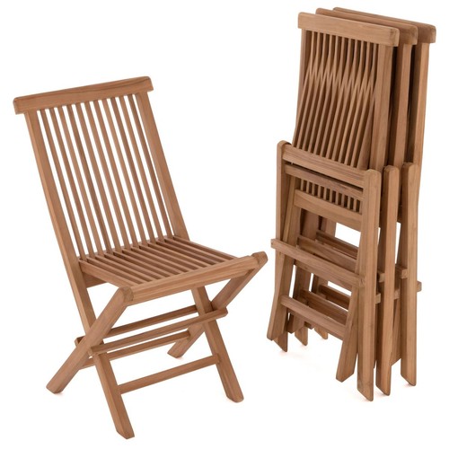 Divero 4er set - 4er, klappstühle