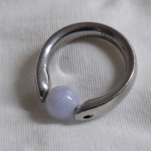 Tipit chalcedonkugel - s,