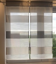 2x Schiebegardine Wand
