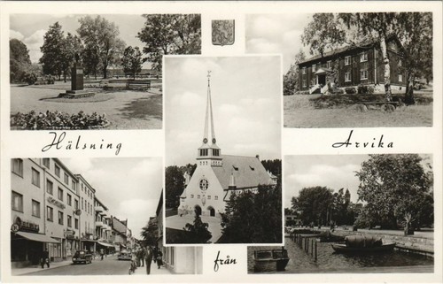 Cpa arvika halsning fran - ak,