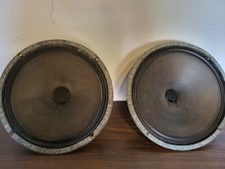Zwei Philips  vintage woofer bass Alnico kein Klangfilm