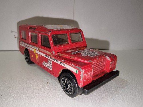 Bburago land rover rot - land,