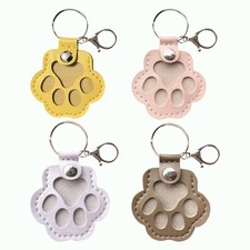 Schlüsselanhänger in Form einer Hunde- und Katzenpfote, niedlicher Katzenhaarhalter,