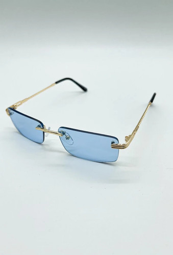 Rechteckige sonnenbrille mit - rechteckige,