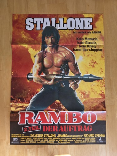 Original kinoplakat rambo - kinoplakat, 2