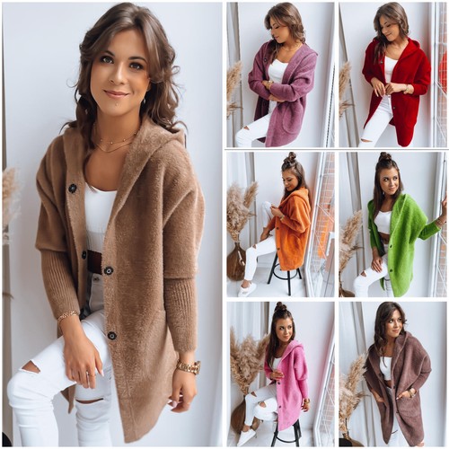 Damen mantel wolljacke alpaka - damen,