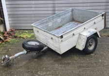 W. Heinemann KFZ/PKW Anhänger Kastenanhänger + ALU - Deckel Typ Z412 max. 400kg