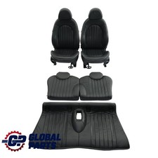 Mini R50 Ledersitze Beheizt Englisch Park Lane Panther Schwarz Vorne Hinten Sitz