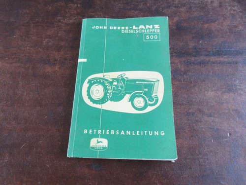 John deere lanz 500 - john,
