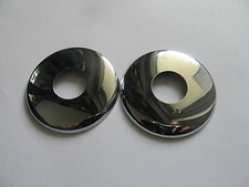 2 Stück Wandrosette  Rosette   3/8" x 5 mm / Dusche Bad verchromt