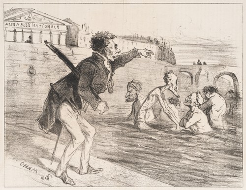Cham satire vor - cham, (1819-1879),