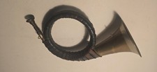 Jagdhorn Fürst Pless Horn Jagd Jäger Deko Messing 27 cm X 26 cm H011-51