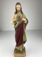 Alte Heiligenfigur Herz Jesus
