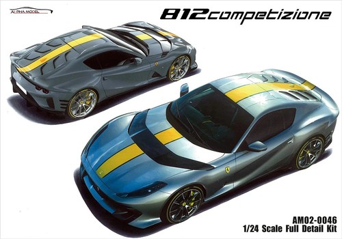 Alpha model ferrari 812 - model,