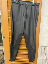 Neu Decathlon Fouganza Reithose 40 42 44 Lederimitat Gefüttert Reiten Hose