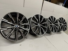 Original BMW X5 G05 X6 G06 20" Felgen Styling M740 8071996 MWST Nabendeckel