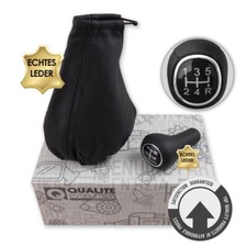 LEDER SCHALTKNAUF SCHALTKNOPF SCHALTSACK SCHALTMANSCHETTE FÜR FORD FOCUS I MK1