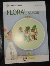 Stickheft Zweigart Floral