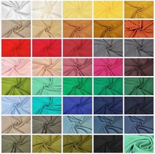 100% Viskose Stoff Uni