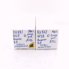 2 X ECC88 AMPEREX BUGLE BOY