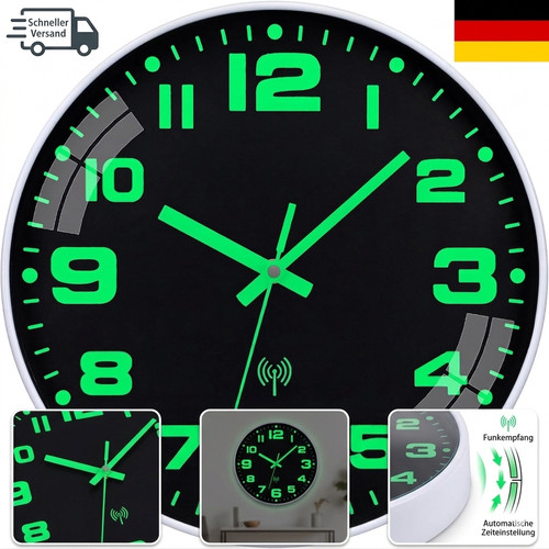 Wanduhr funk funkuhr wand - funk,