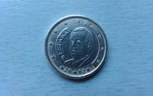 Euro münze spanien - 1, 2002