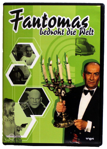 Dvd fantomas bedroht die - fantomas, welt