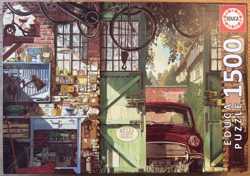 Educa puzzle old garage - -,