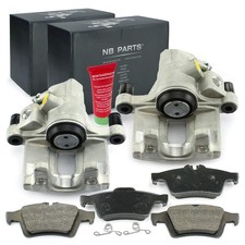 2x Bremssattel Bremsbeläge