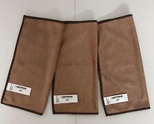 proWIN COPPA 25 cm x 25 cm, braun -- 3 Stück -- NEU -- Sonderpreis --