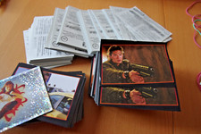 Panini Dragonball Evolution über 500 Einzelsticker zum Tauschen