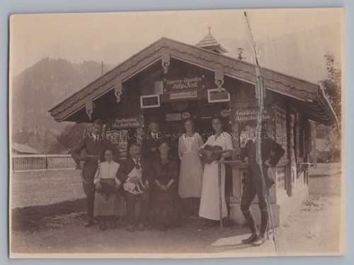 Bayrischzell 1921 kiosk - 1921,