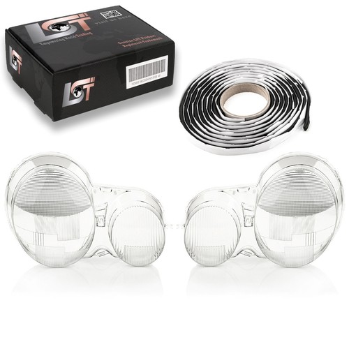Scheinwerferglas links - 2x,